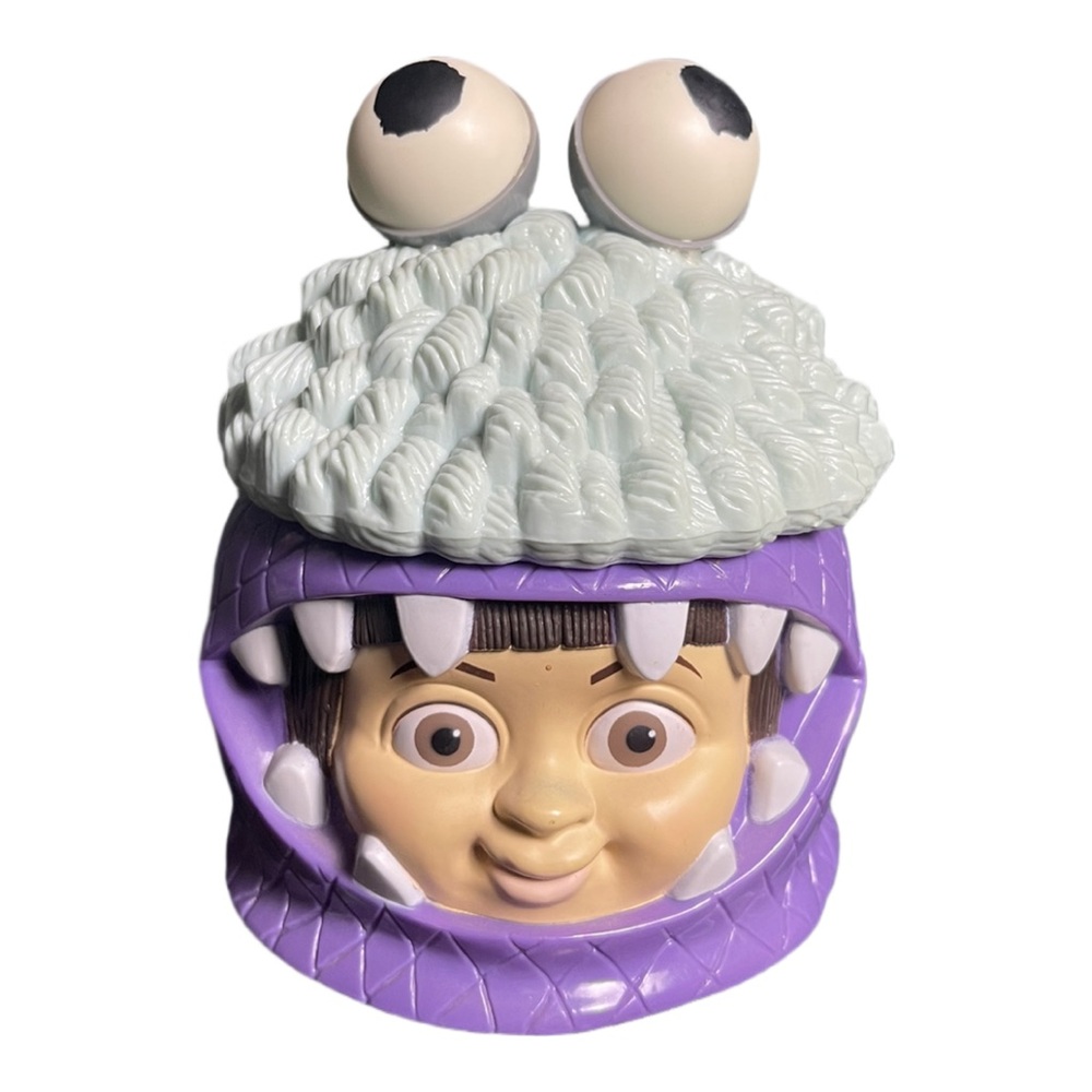 Disney On Ice Pixar Monsters Inc Costume Boo Flip Hinge Lid Cup Mug Souvenir 🤩